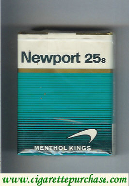 Newport Menthol 25 cigarettes soft box